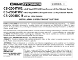 CrimeStopper CS-2005.FM User manual