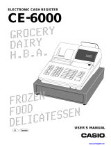 Casio CE-6000 User manual