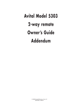 Avital Avital 5303 User manual