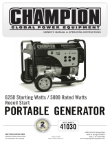 Champion Power Equipment 41030 Owner's manual