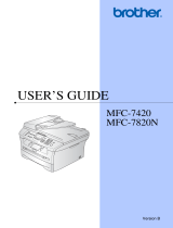 Brother MFC-7820N User guide