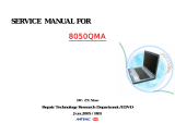 MiTAC 8050QMA User manual