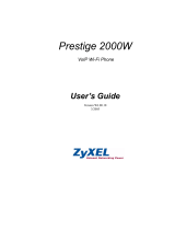 ZyXEL Communications 2000W Owner's manual