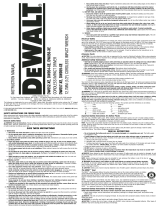 DeWalt DW059-XE User manual