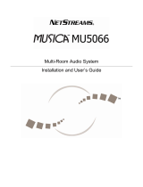 Netstreams Musica MU5066 User guide