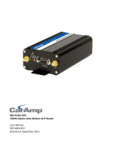 CalAmp 882 CDMA User manual