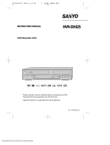 Daewoo HVR-DX625 User manual