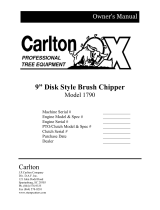 Carlton 1790 Owner's manual