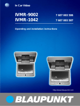 Blaupunkt IVMR-1042 User manual