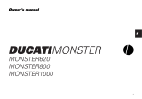 Ducati MONSTER 1000 Owner's manual