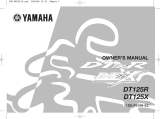 Yamaha DT125X Owner's manual
