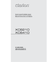 Clarion XC6410 Owner's manual