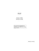 Acer Ferrari F-17 User manual