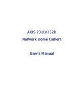 Axis Communications 231D User manual