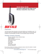 Buffalo WHR-HP-G54 User manual