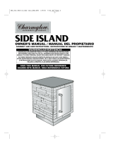 Charmglow Side island User guide
