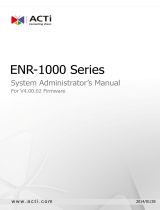 ACTi ENR-1000 Specification