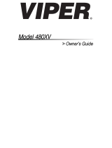 Viper Model 480XV User manual