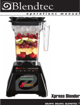 Blendtec EXPRESS Operating instructions