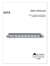 Alto MP8 User manual