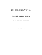 Emprex 16X DVD Writer USB 2.0 User manual