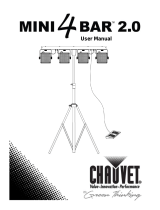 Chauvet MINI 4 BAR 2.0 User manual