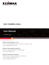 Edimax EW-7438RPn Mini User manual