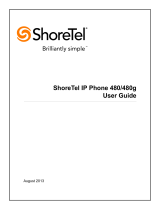 ShoreTel 480 User manual