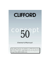Clifford CONCEPT 10 User manual