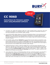 BURY CC 9060 Operating instructions