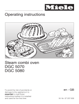 Miele DGC 5080 User manual