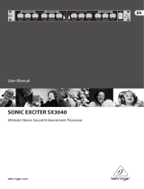 Behringer SX3040 User manual