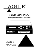 AGILE 5250 User manual