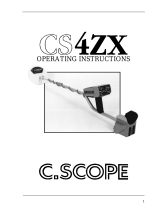 C-SCOPE CS4ZX Operating instructions