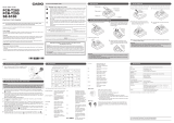 Casio PCR-T295 User manual