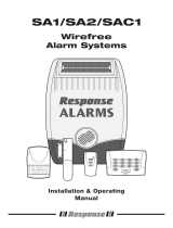 Response SA1 E Operating instructions