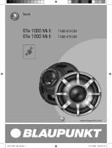 Blaupunkt GTW 1000 MK II Owner's manual