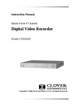 Clover CDR4450 User manual