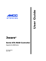 3Ware 9500S-8 - Escalade RAID Controller User manual