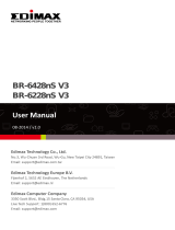 Edimax BR-6428nS-V3 User manual