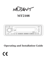 Mutant MT2108 Owner's manual