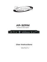 Elation Architectural Show System AR-32RM User manual