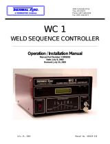 ESAB WC 1 Weld Sequence Controller User manual