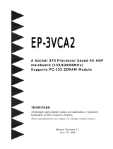 EPoX Computer EP-3VCA2 User manual
