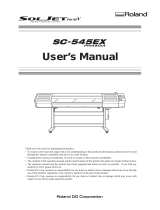 Roland SC-545EX User manual