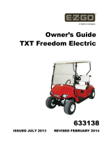E-Z-GO TXT FREEDOM 2+2 Owner's manual