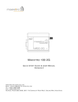Maestro M100 2G Specification