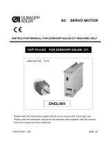 Duerkopp Adler 609 User manual