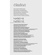 Clarion NX501E Owner's manual