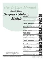 Electrolux Drop-in series Operating instructions